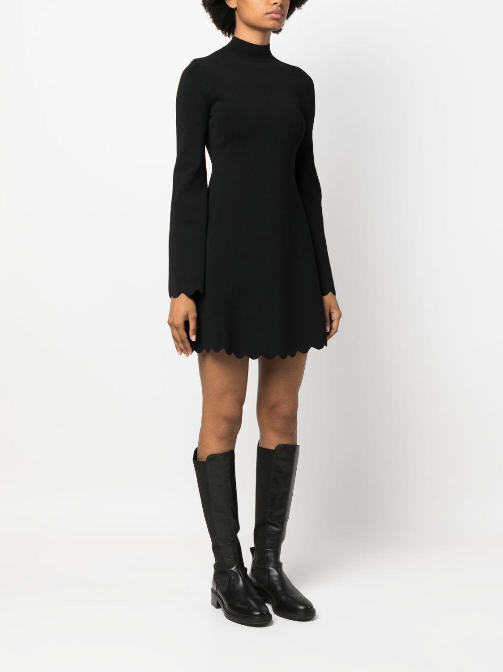 cut-out high-neck minidress Product Image