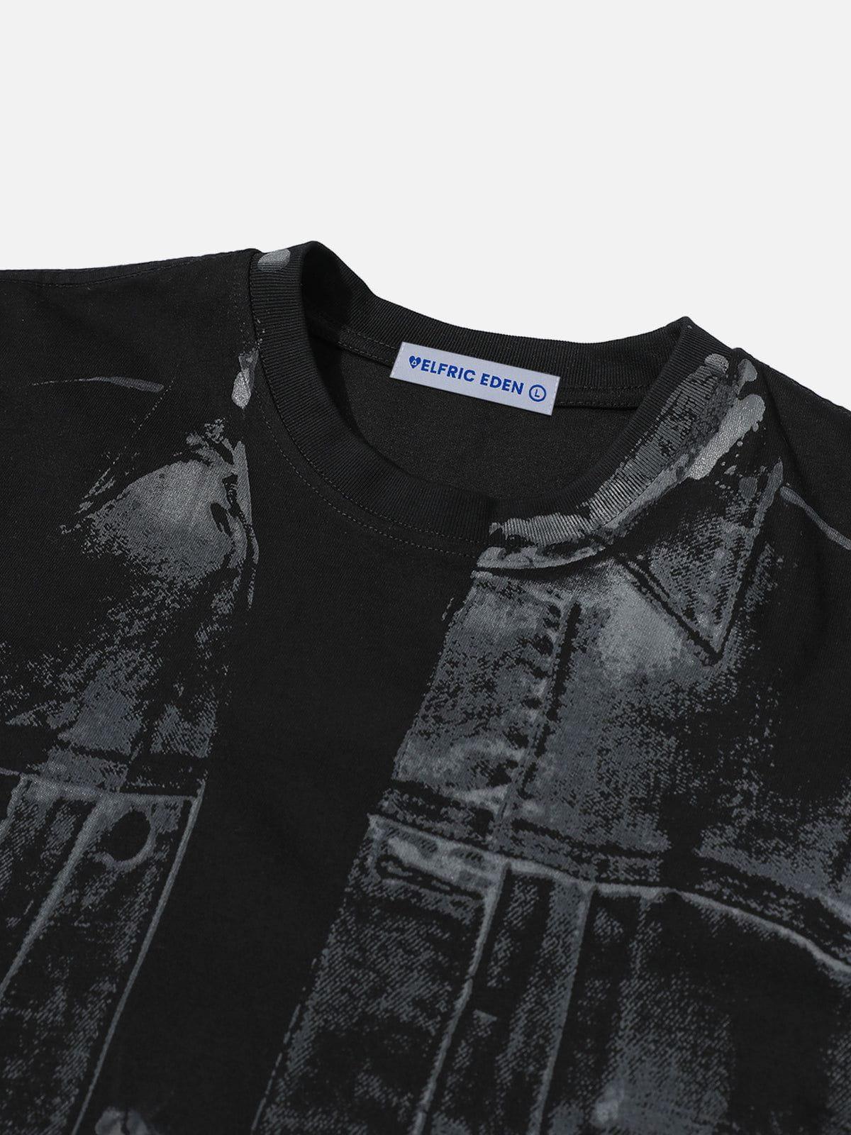 Aelfric Eden Denim Print Tee Product Image