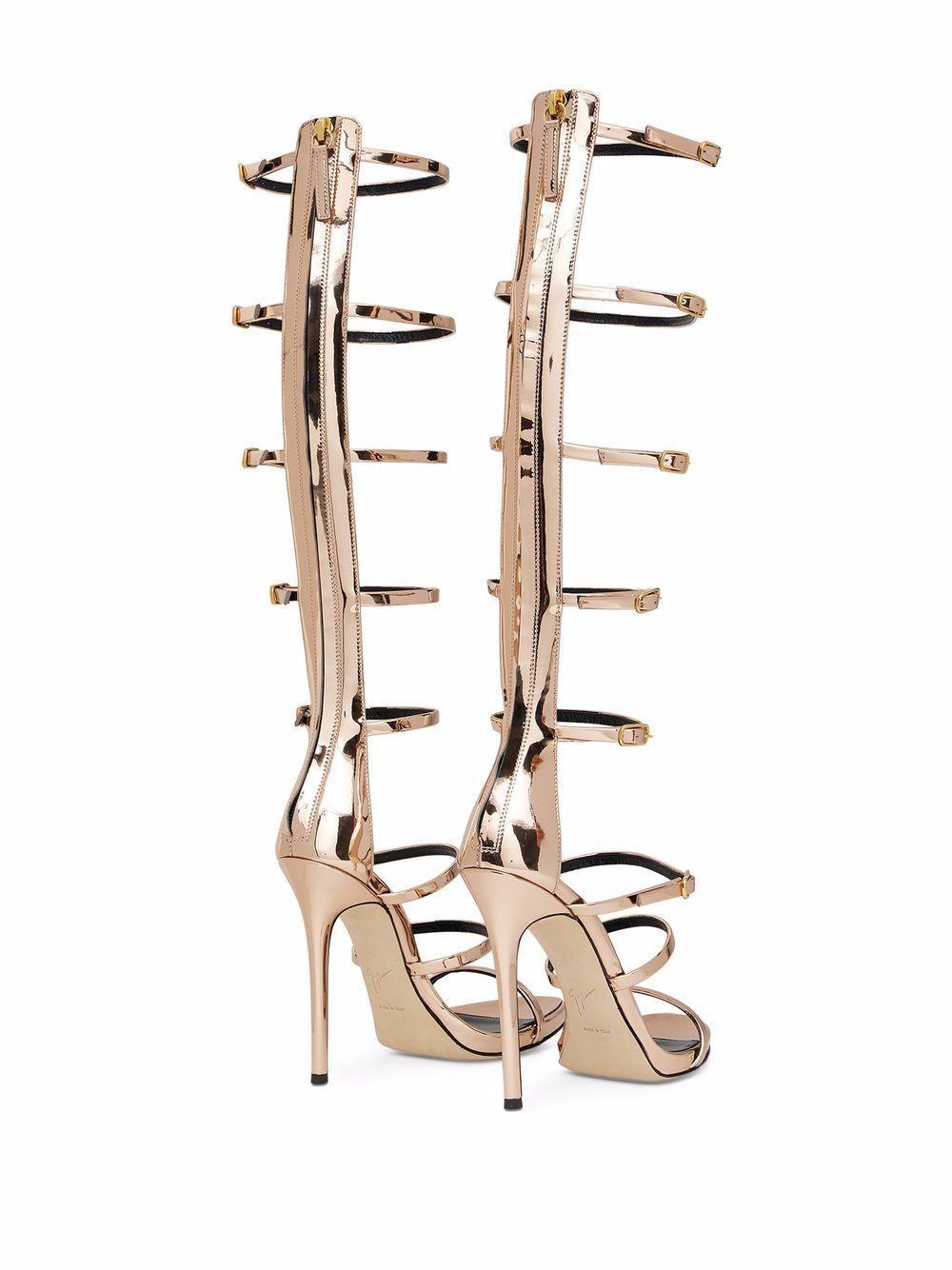 Super Harmony 120mm caged sandals Product Image