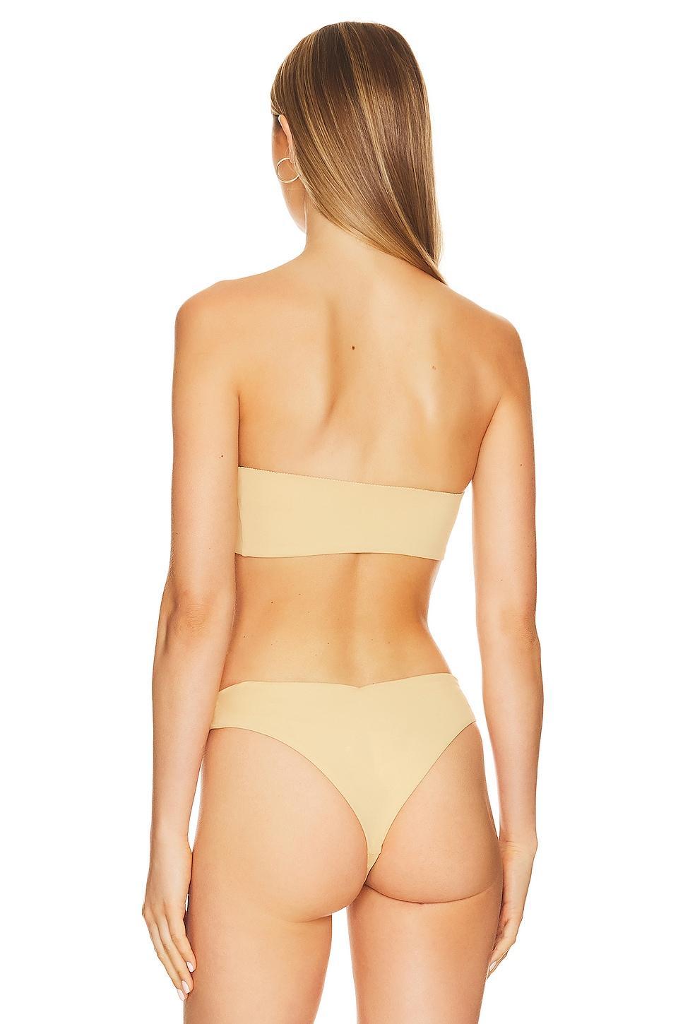 Buckle Bandeau Bikini Top WeWoreWhat Product Image