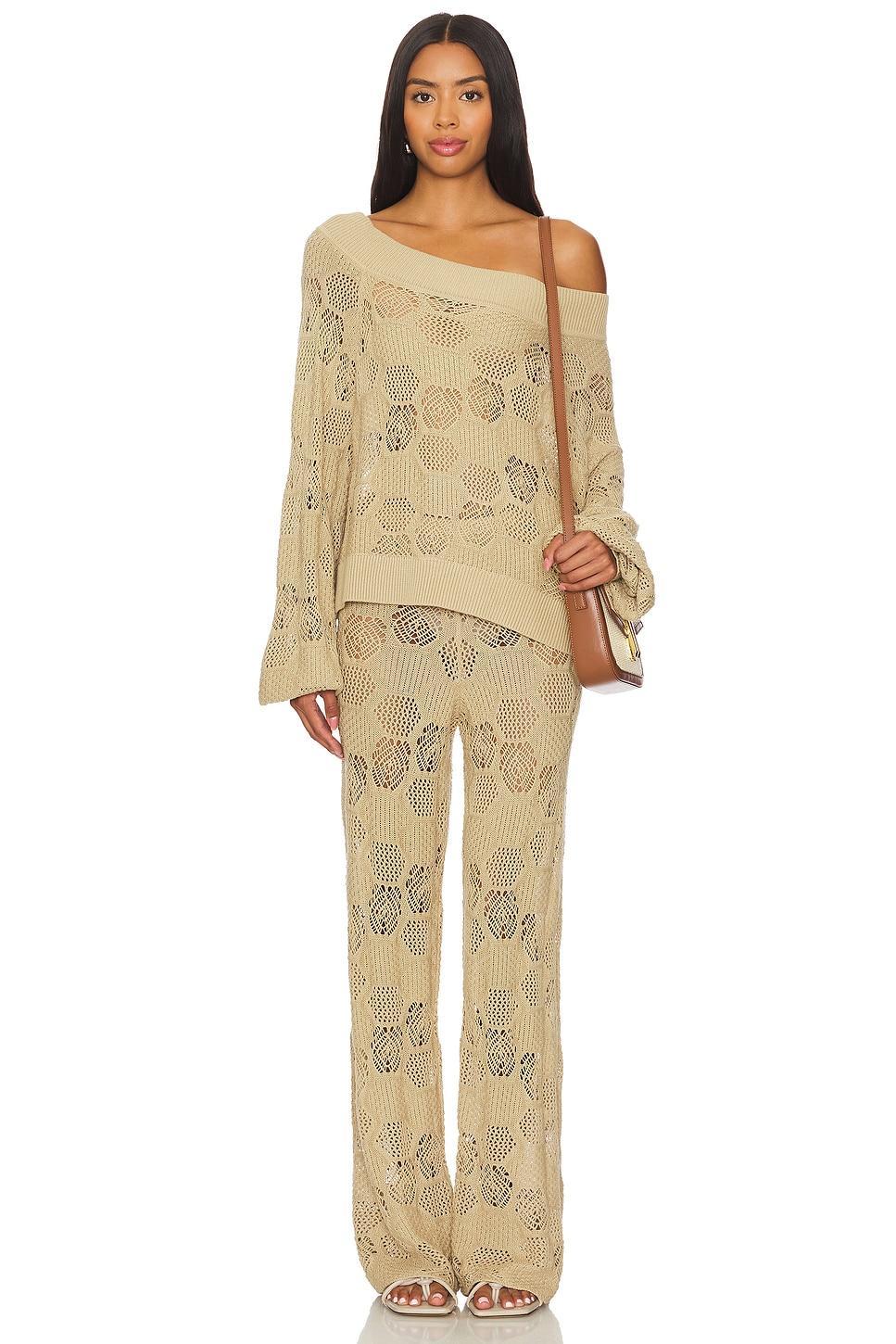 One Shoulder Sweater WeWoreWhat Product Image