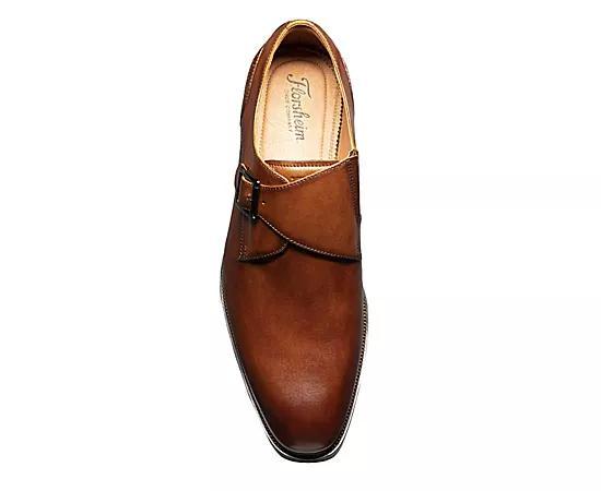 Florsheim Mens Sorrento Plain Toe Single Monk Strap Product Image