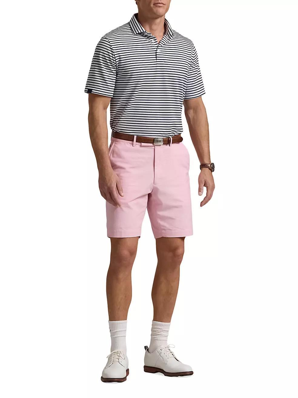 Mens Tour Striped Piqu Polo Shirt Product Image