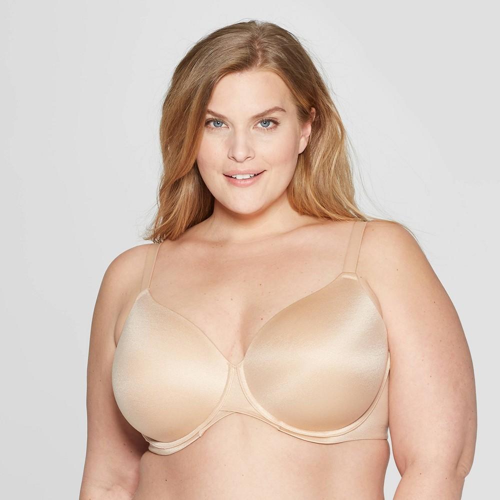 Women's Superstar Lightly Lined T-Shirt Bra - Auden™ Pearl Tan 46G Product Image