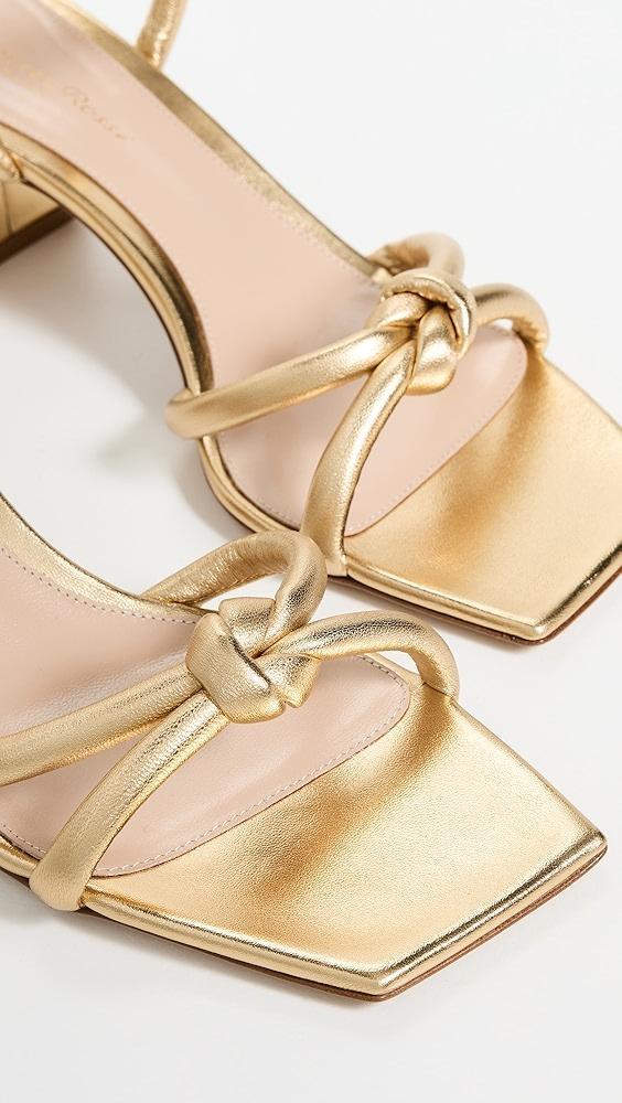 Gianvito Rossi Juno Nappa Silk Sandals | Shopbop Product Image