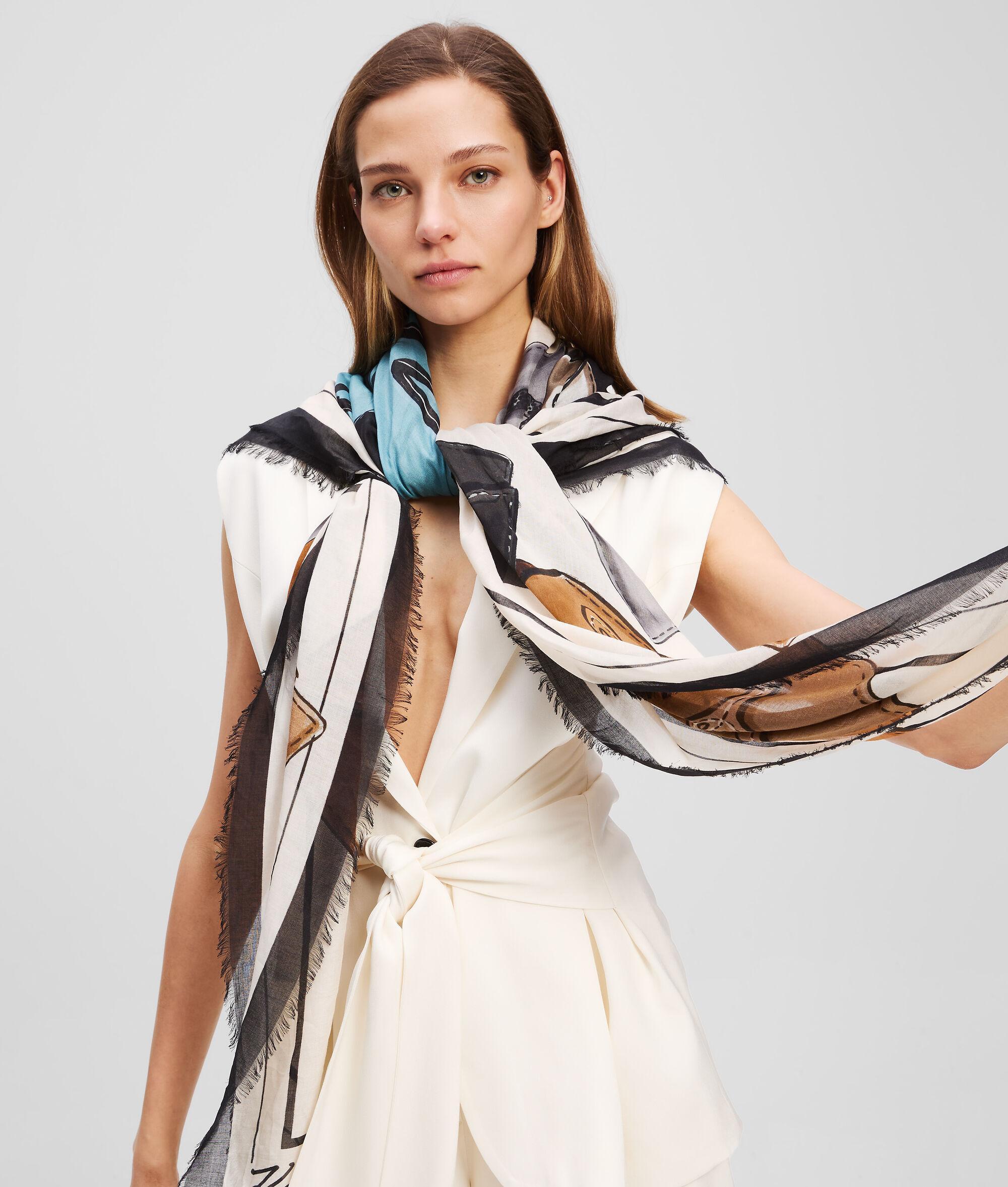K/SIGNATURE BAGS SCARF Product Image