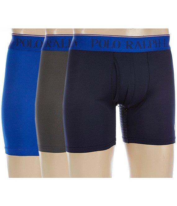 Polo Ralph Lauren 4D Flex Performance Boxer Briefs 3-Pack Product Image