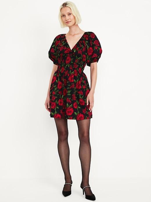 Waist-Defined Mini Dress Product Image