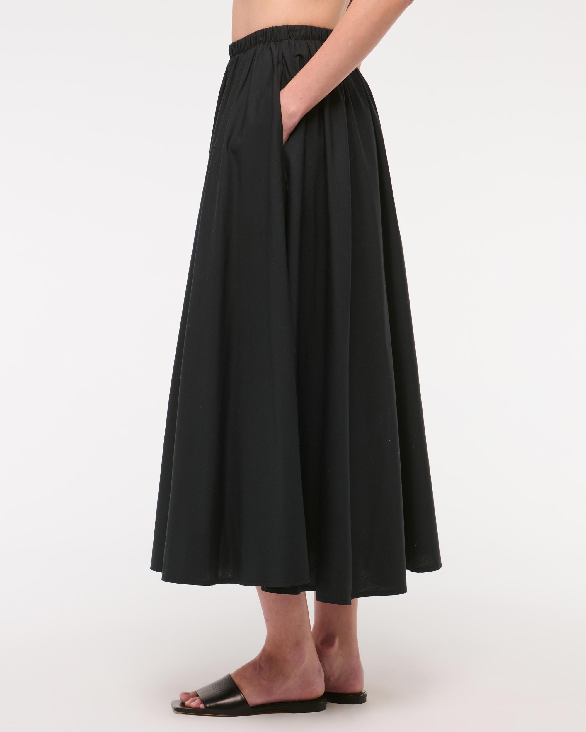 High Rise Maxi Skirt Product Image