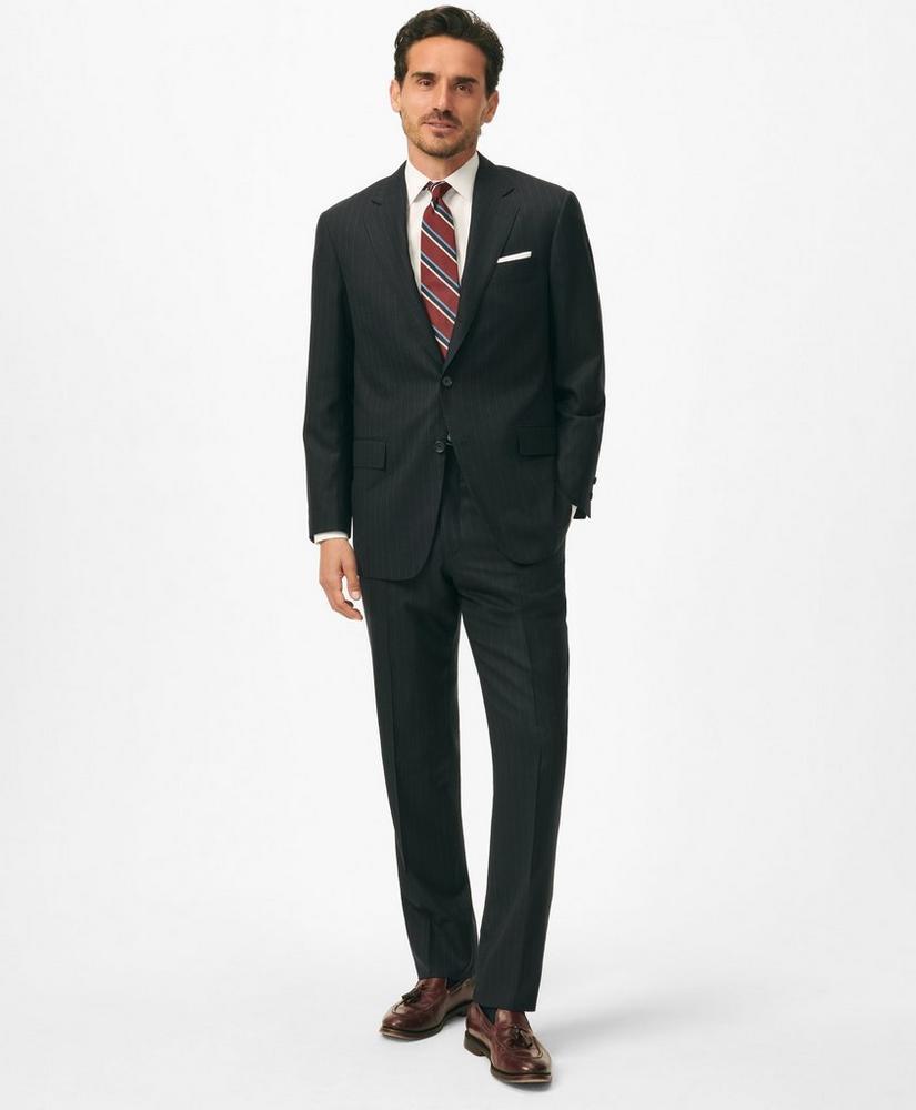 American-Made No.1 Sack Suit in Pinstripe Wool Product Image