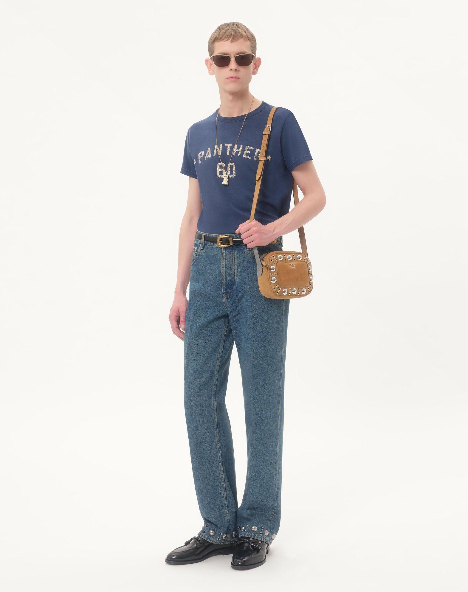 Valentino Garavani Nellcôte Suede Shoulder Bag Product Image