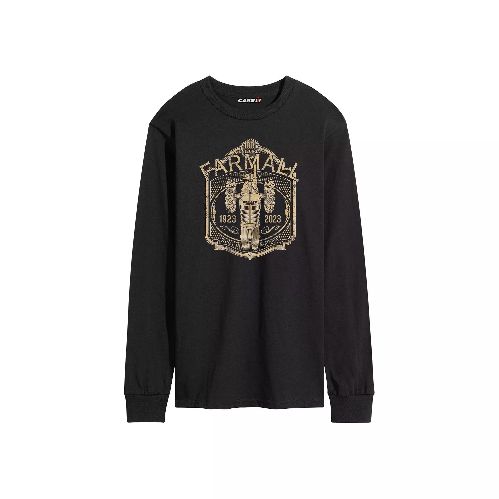 Mens Case IH 100th Anniversary USA Long Sleeve Graphic Tee Product Image