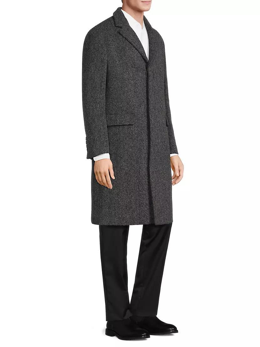 Mercer Herringbone Wool-Alpaca Coat Product Image