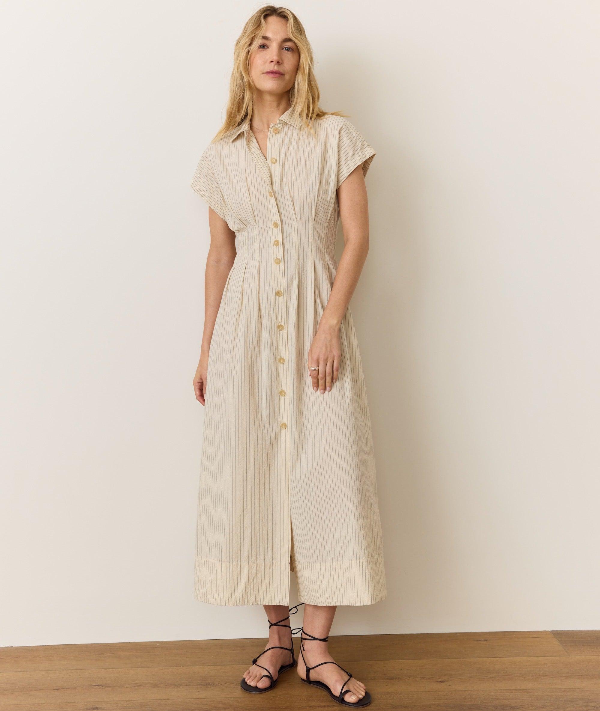 Nova Midi Shirt Dress Product Image