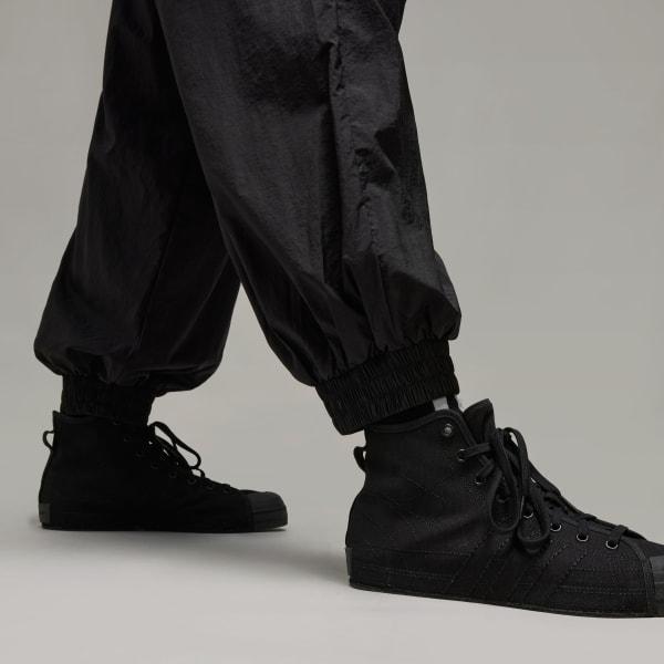 adidas Y-3 3-Stripes Nylon Shell Pants Black S Mens Product Image