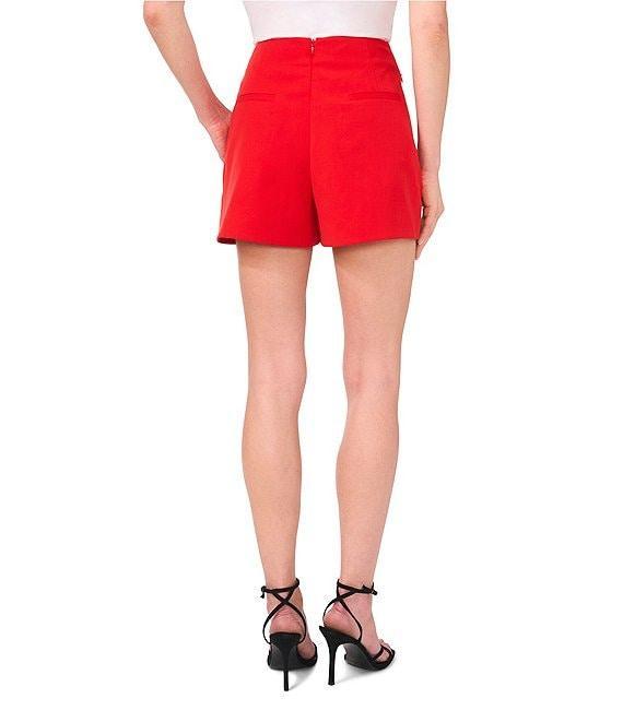 1. STATE Coordinating Linen Blend Flat Front High Waisted Shorts Product Image
