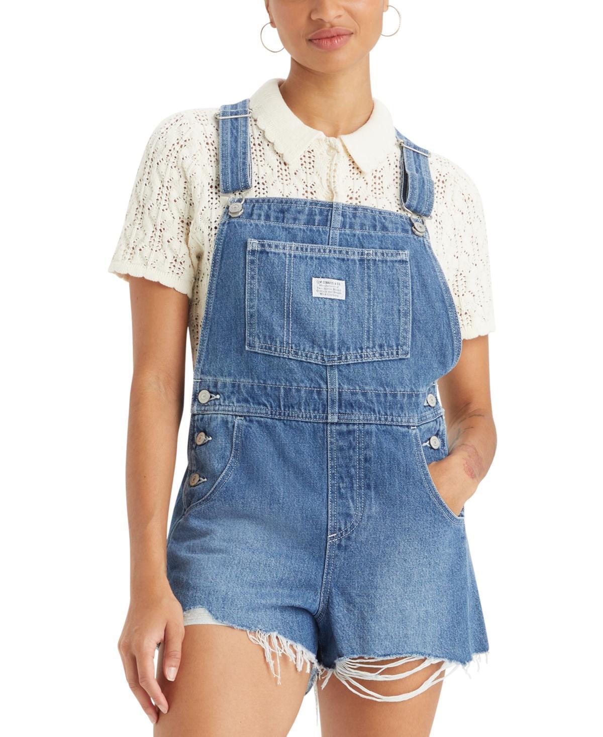 Women's Levi's® Vintage Jean Shortalls, Size: Medium, In The Field Product Image