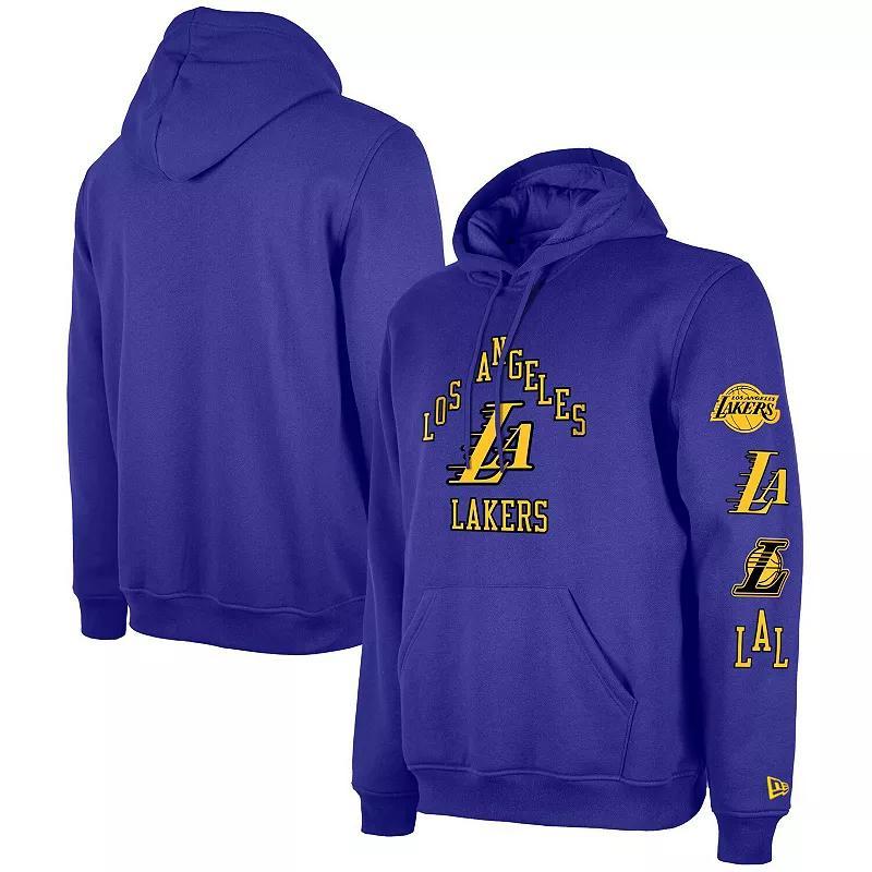 Mens New Era Chicago Bulls 2023/24 City Edition Pullover Hoodie Product Image
