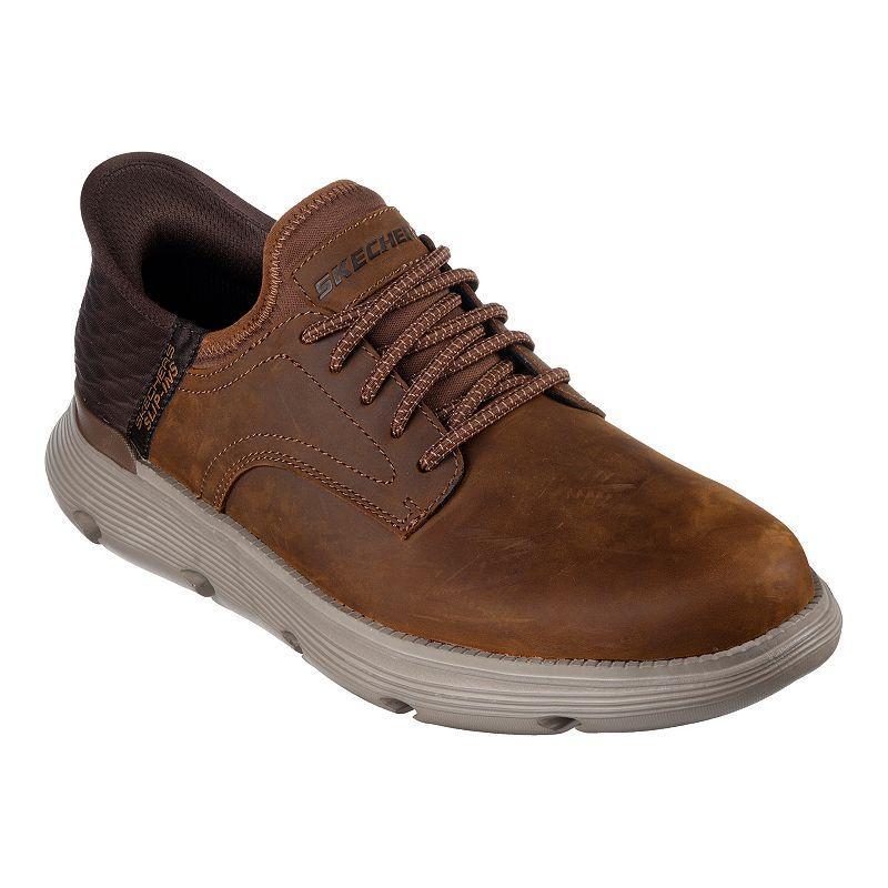Skechers Hands Free Slip-ins® Garza Gervin Men's Shoes, Size: 13, Dark Brown Product Image
