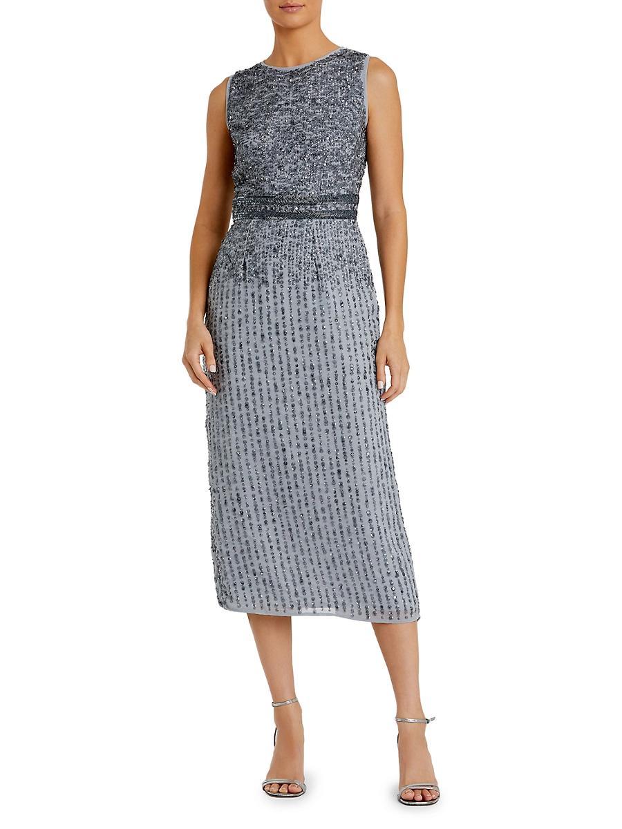 Womens Sequin Sheath Dress Product Image