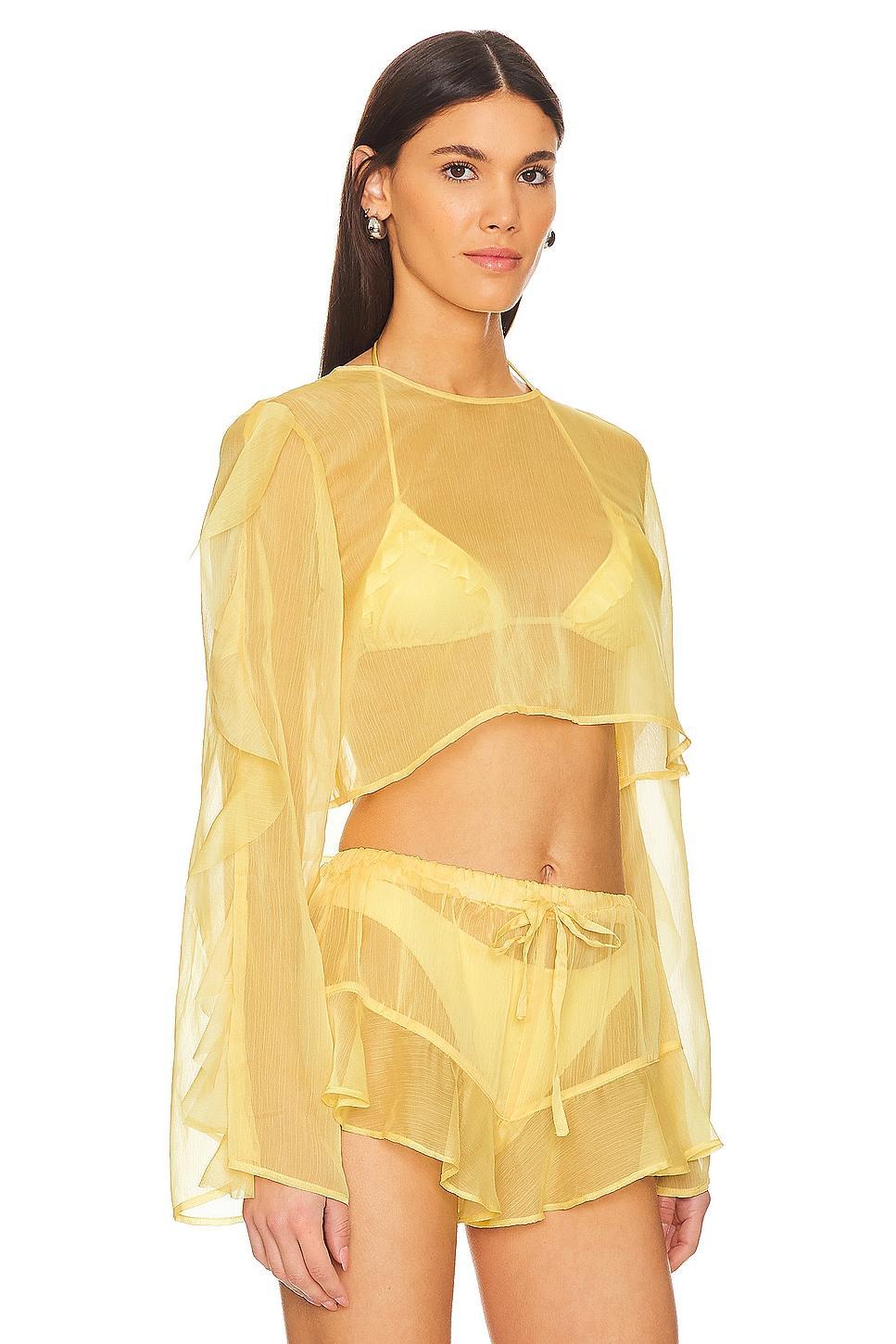 Thoma Cropped Shirt Shani Shemer Product Image