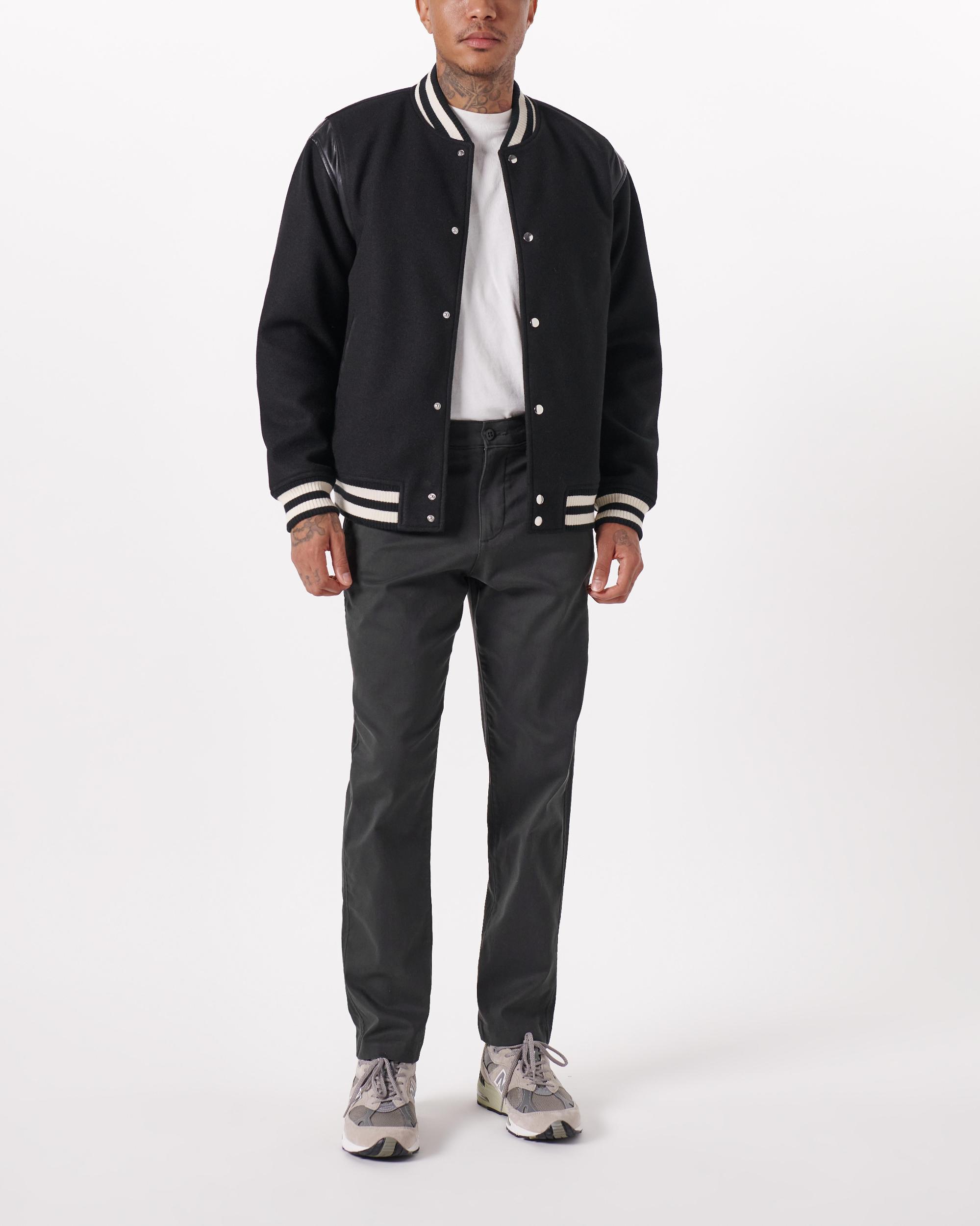 Mens Sequined Monogram Denim Pants Product Image