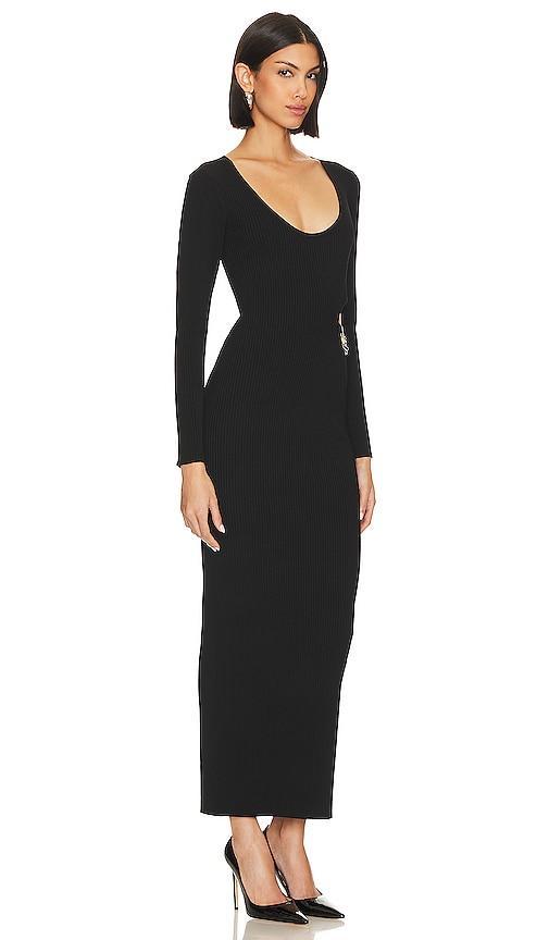 LAGENCE Sloane Chain Cutout Knit Dress Product Image