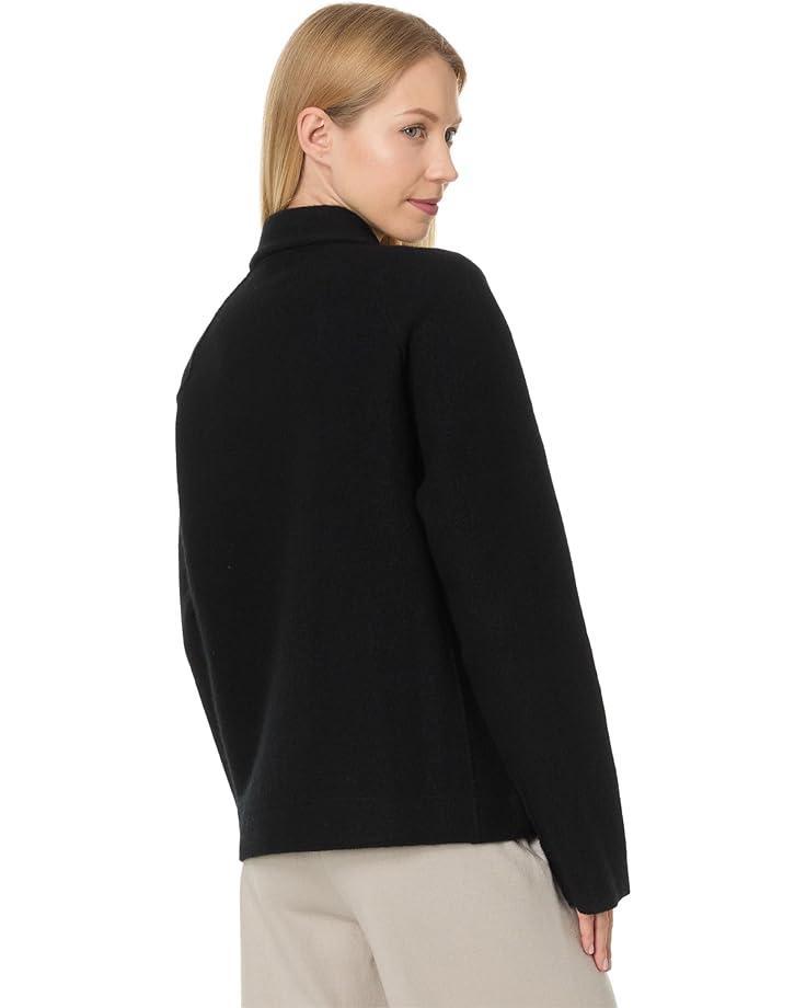 Women's Eileen Fisher Moto Jacket With Zip Front Product Image