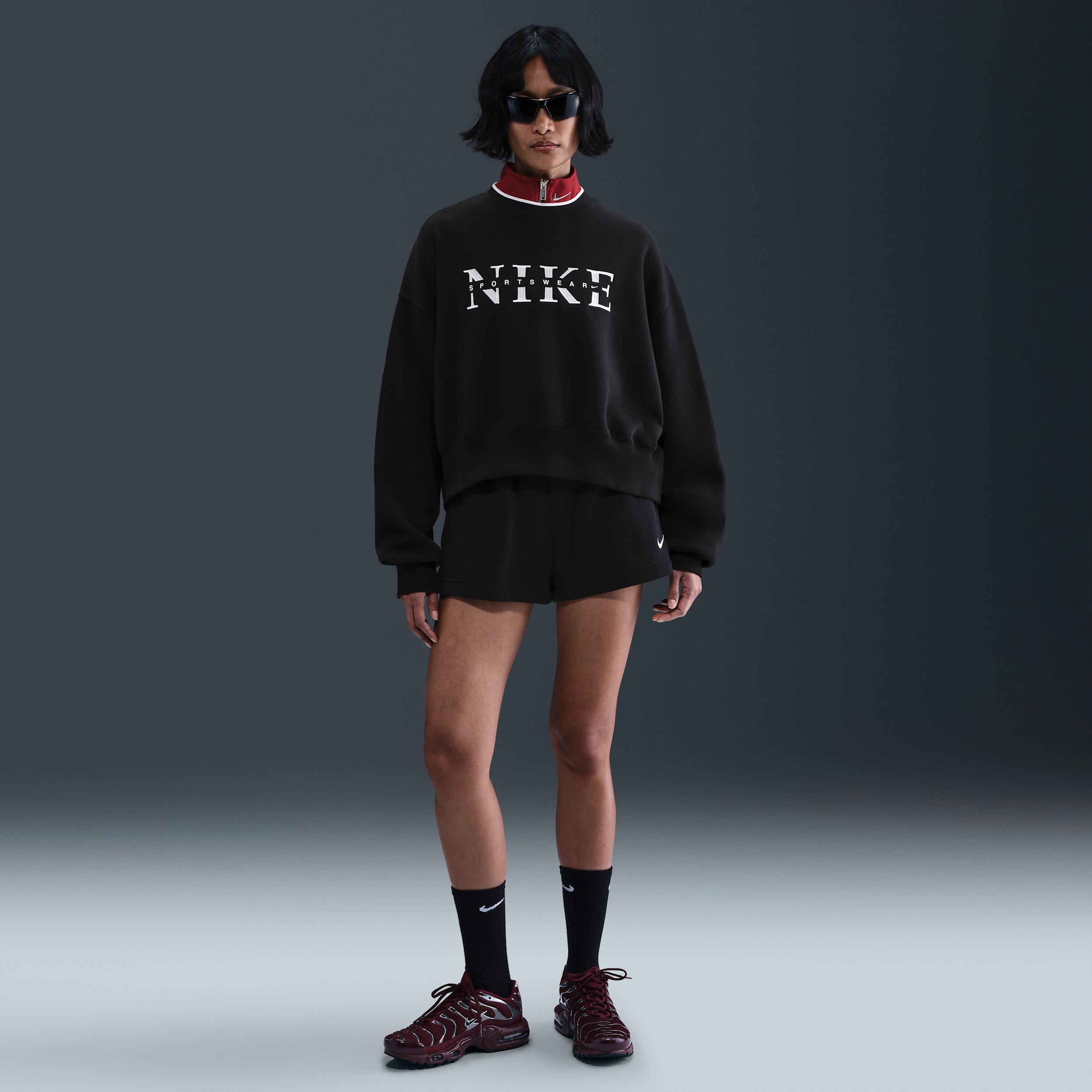 Women's Nike Sportswear Phoenix Fleece Oversized Crew-Neck Sweatshirt Product Image