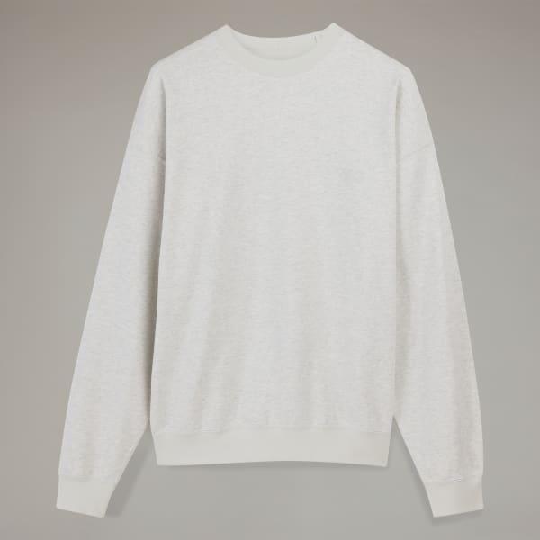 adidas Y-3 French Terry Crew Sweater Black S Mens Product Image