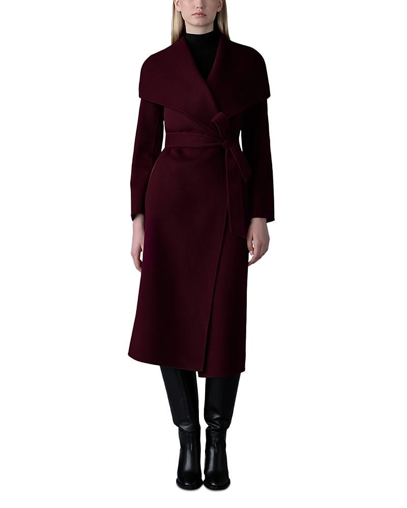 Mackage Mai Lightweight Wrap Wool Coat Product Image