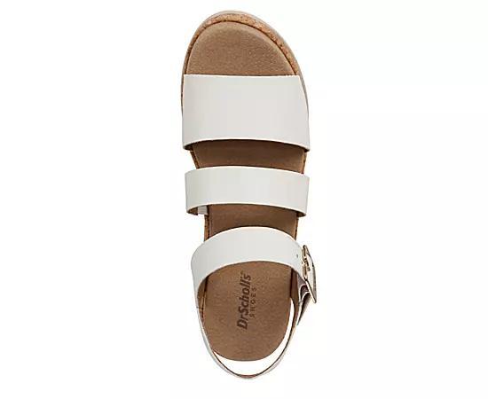 Dr. Scholl's Once Twice Women's Platform Sandals, Size: 7, Tawny Brown Product Image