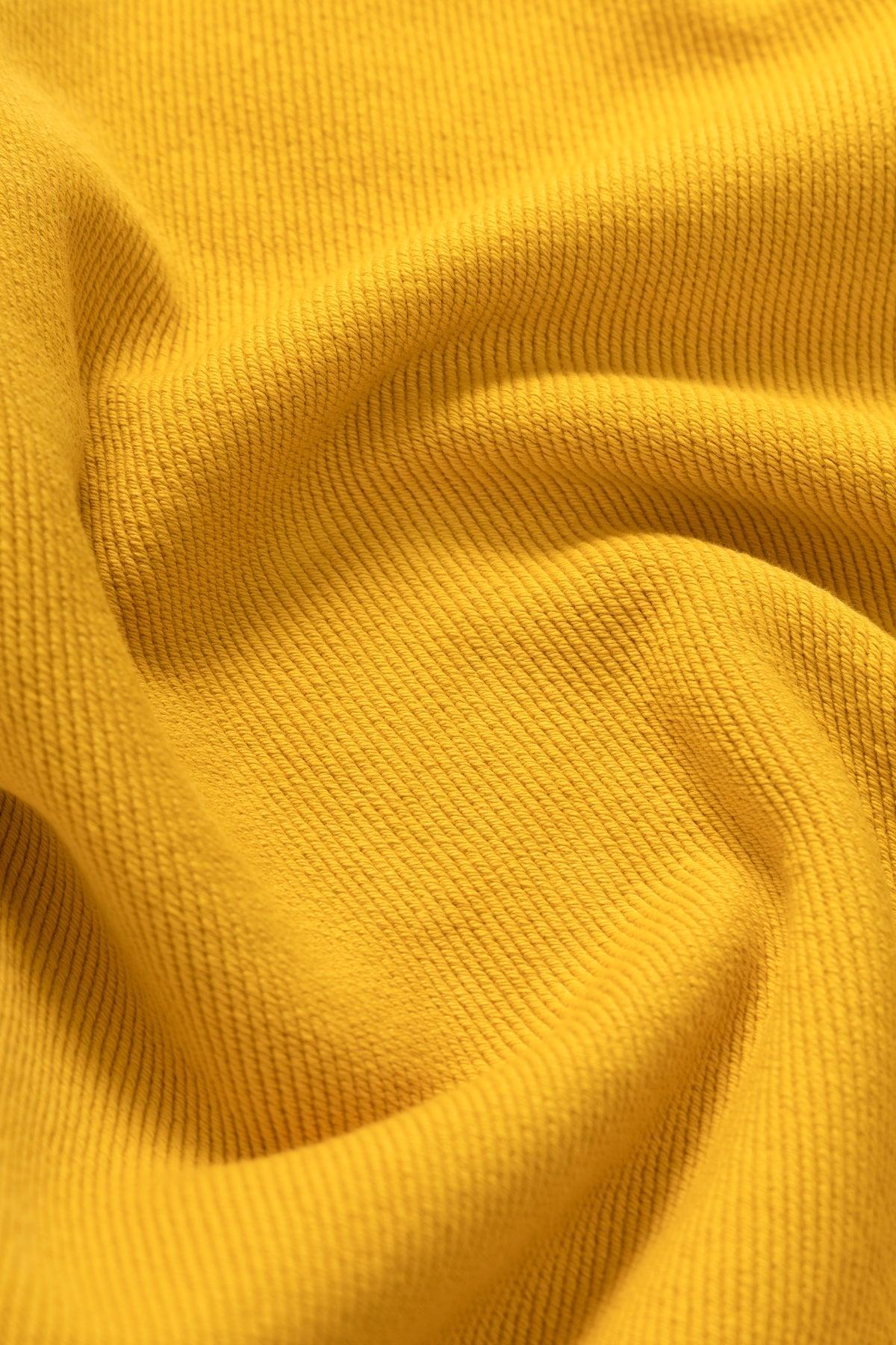Power Goods - Loopback Crewneck - Sunflower Product Image