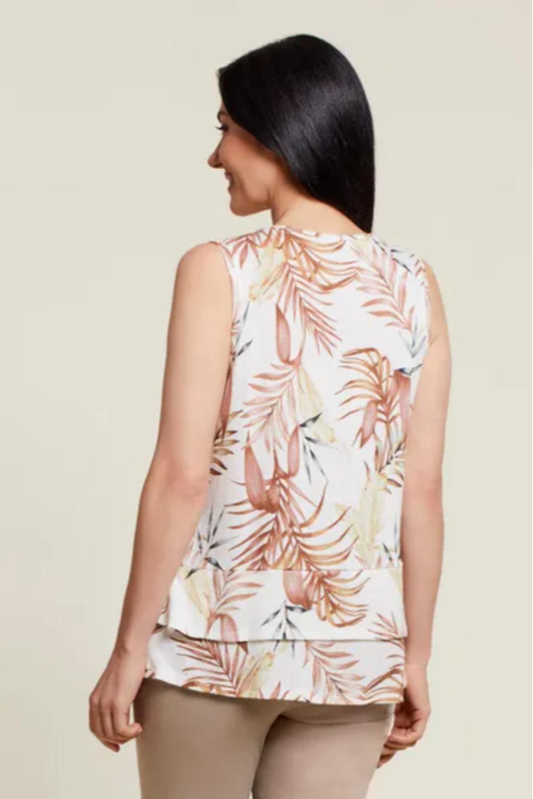 FLORAL TIERED TANK Product Image