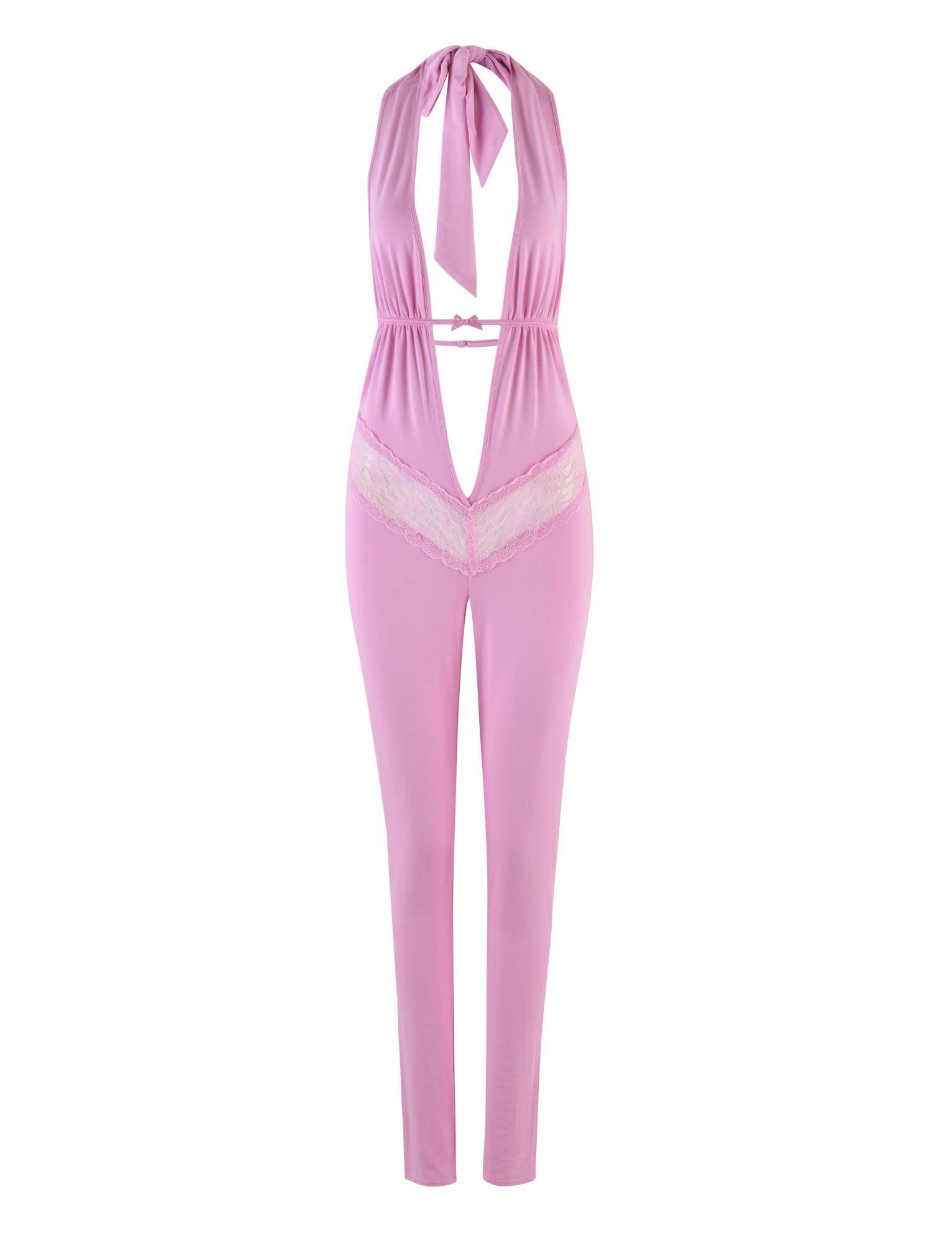 ASTORA JUMPSUIT - PINK Product Image