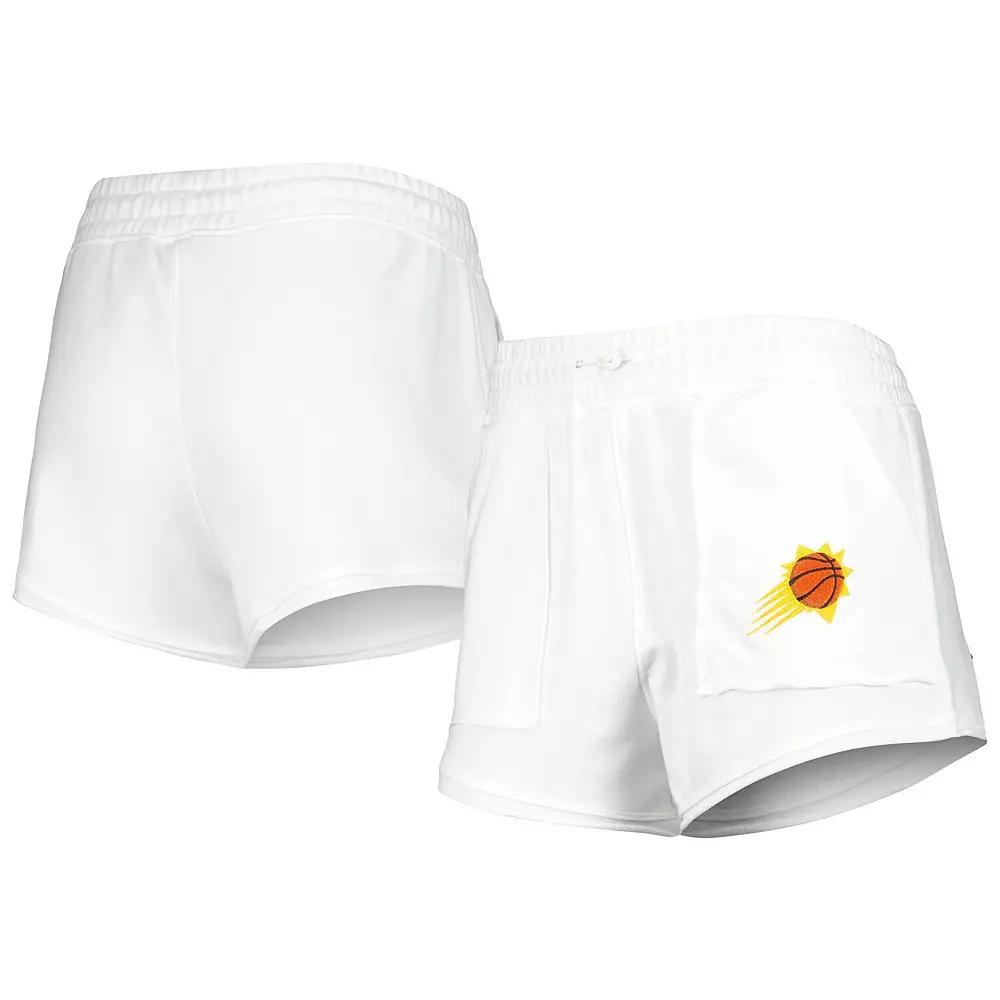 Women's Concepts Sport  White Phoenix Suns Sunray Shorts, Size: Large, Phx White Product Image