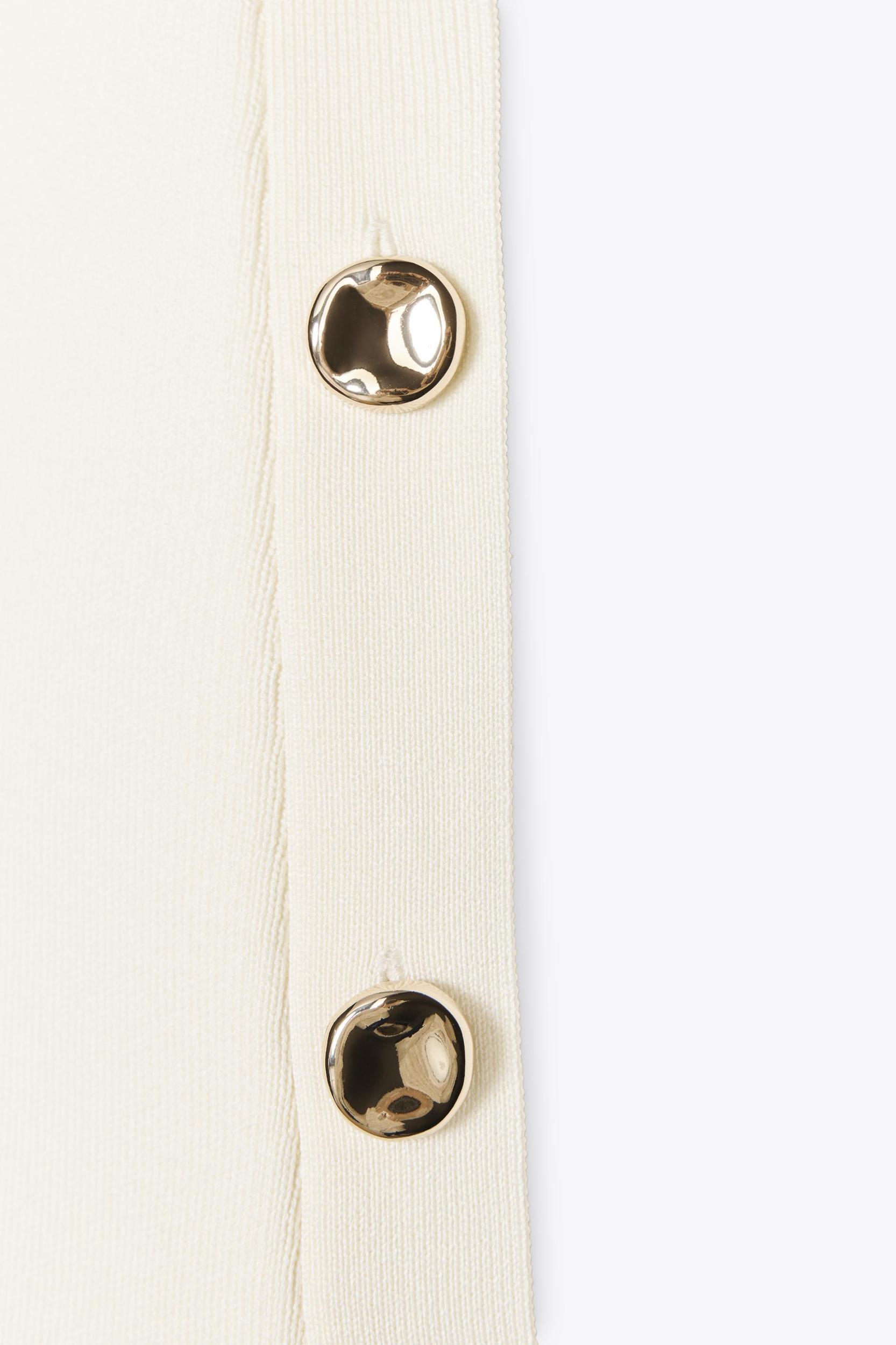 BUTTONED KNIT VEST Product Image