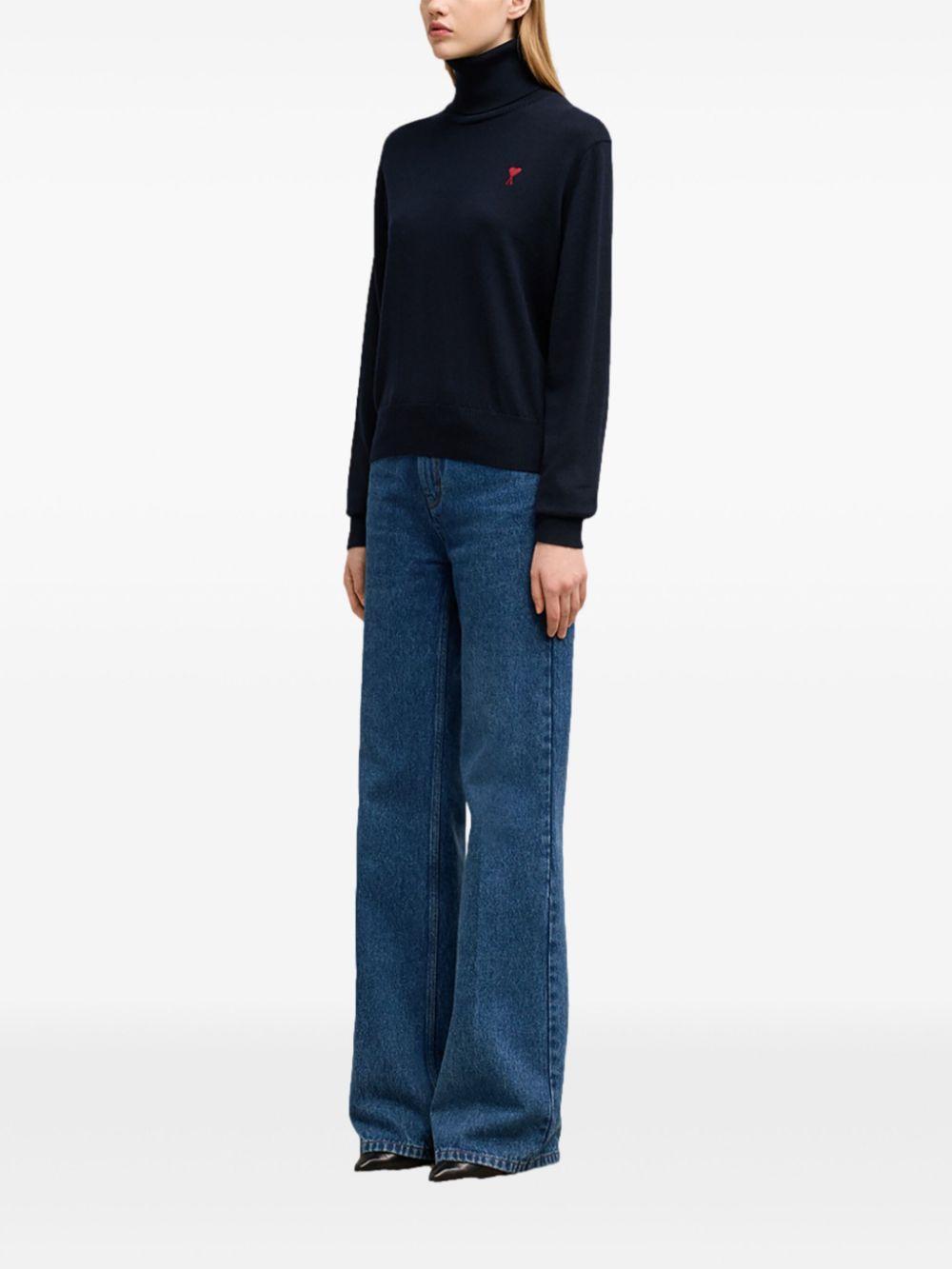 Ami de Coeur high-neck jumper Product Image