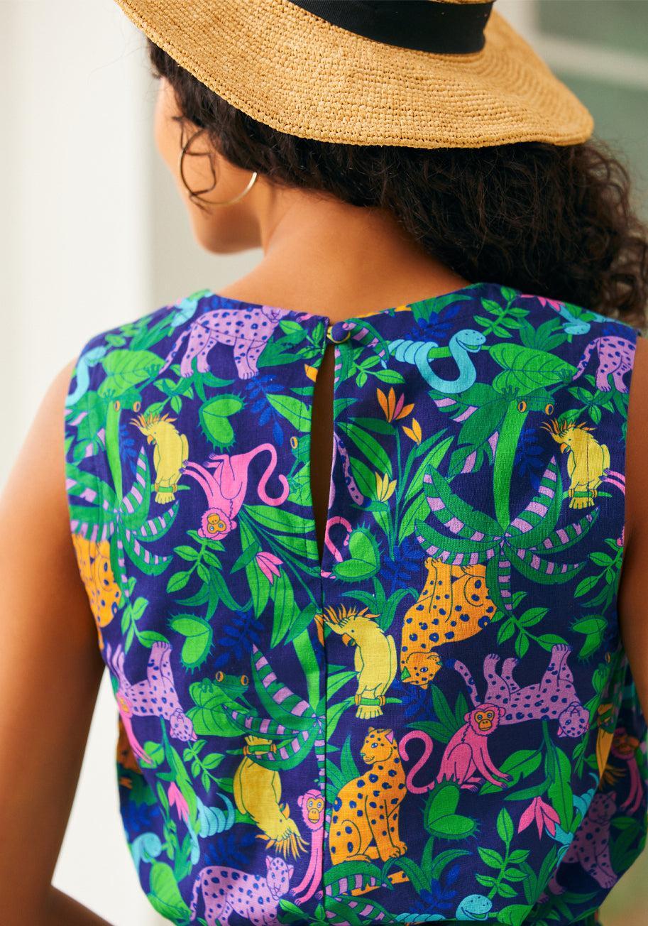 Sleeveless Scoop Neck Top Product Image