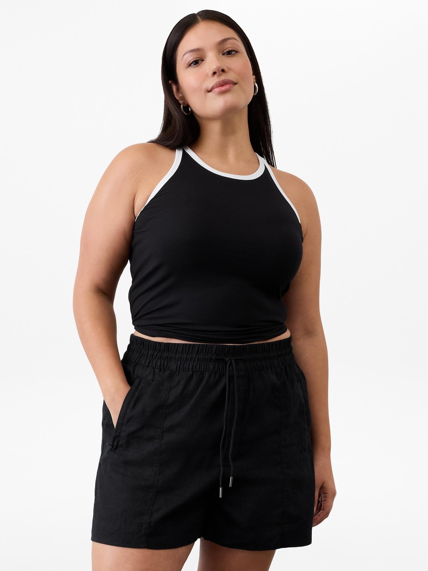 Retreat Linen Mid Rise Short Product Image