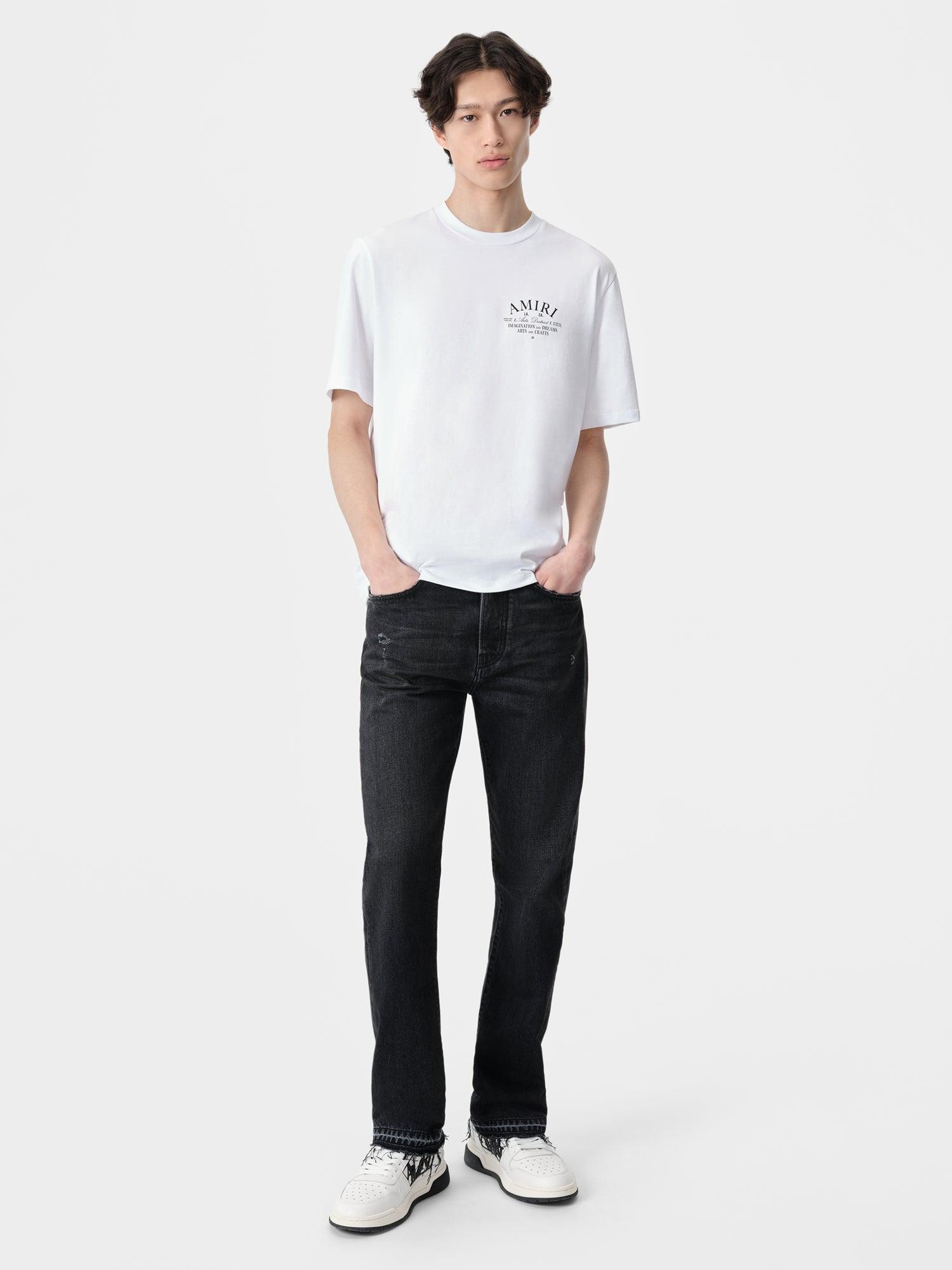 RELEASED HEM STRAIGHT JEAN - Vintage Black Male Product Image