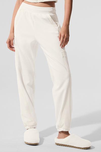Polar Fleece Wintry Mix Pant - Ivory Product Image