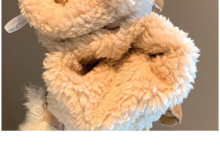 Fluffy Trim Gloves Product Image