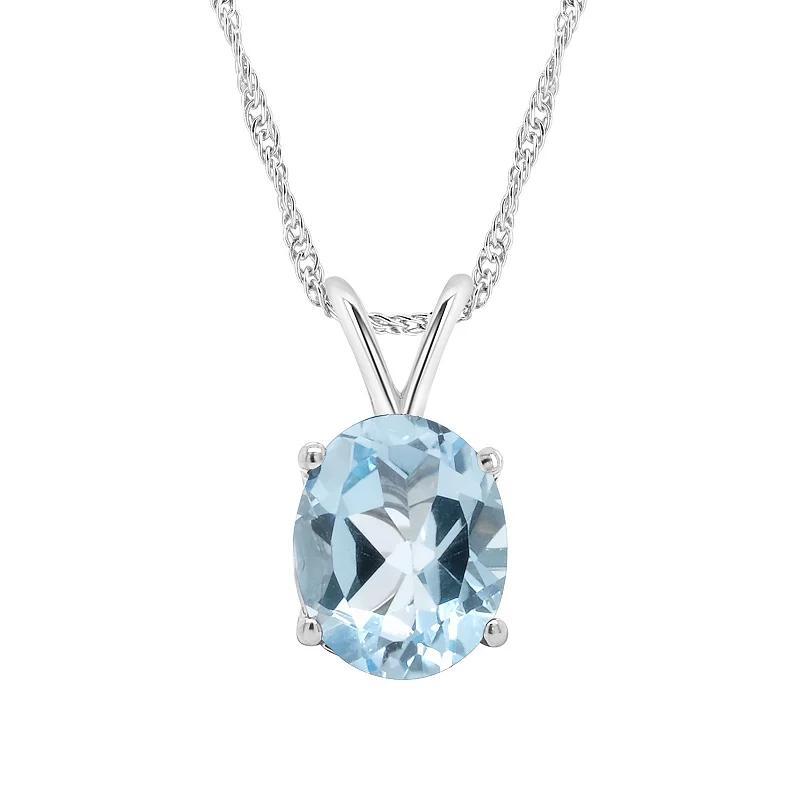 Alyson Layne Sterling Silver Rose Quartz Teardrop Pendant Necklace, Womens Product Image
