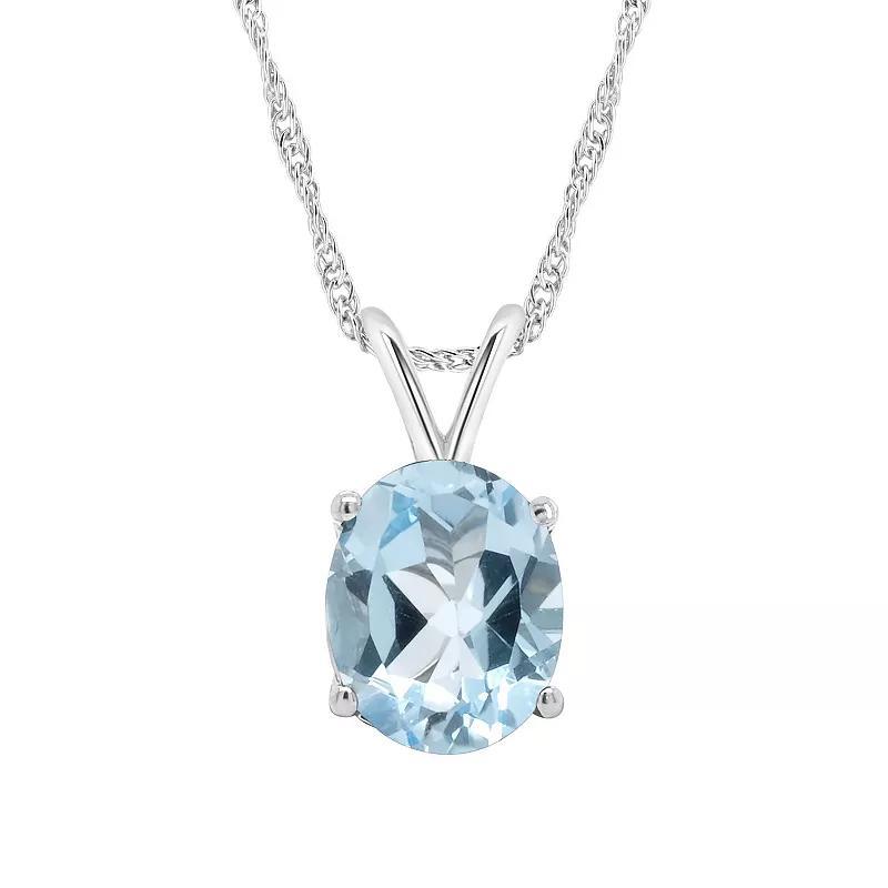 Alyson Layne Sterling Silver Rose Quartz Teardrop Pendant Necklace, Womens Product Image