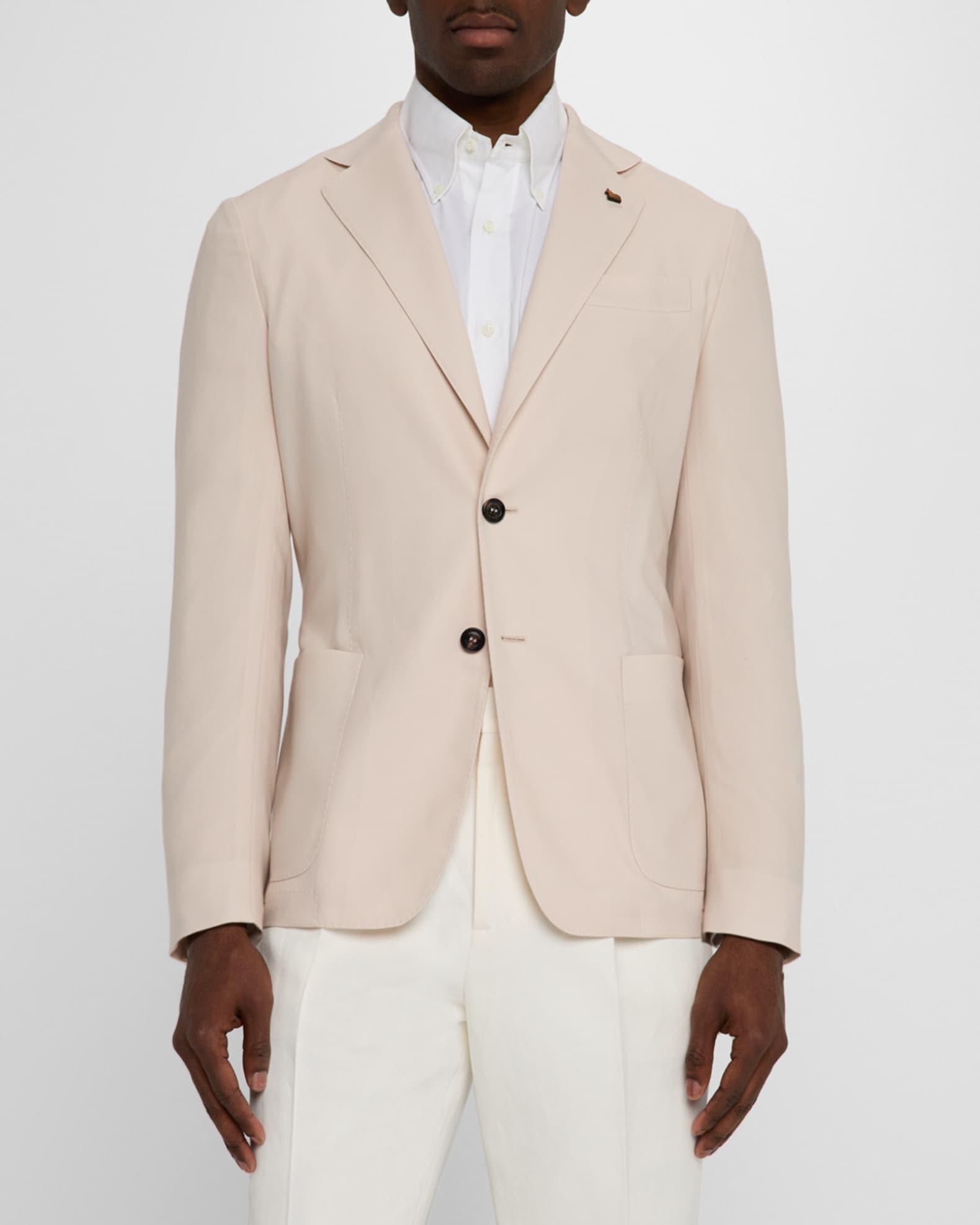 Men's Cashmere Single-Breasted Sport Coat Product Image