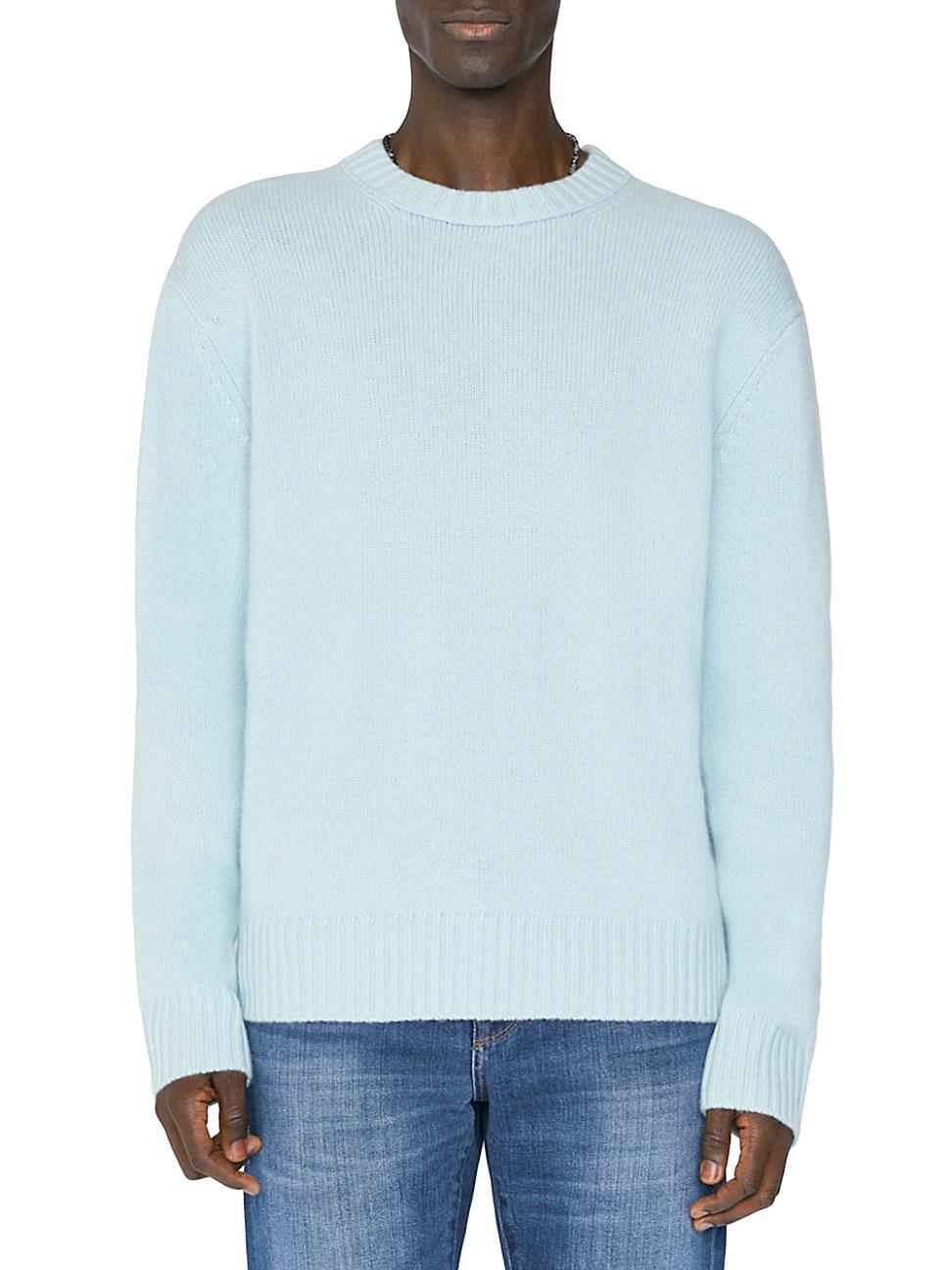 Mens Cashmere Knit Sweater Product Image