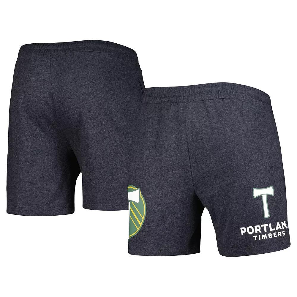 Men's Concepts Sport  Charcoal Portland Timbers Multi-Logo Shorts, Size: 2XL Product Image