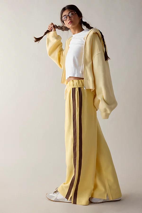 Out From Under Hoxton Cropped Zip-Up Hoodie Sweatshirt Womens at Urban Outfitters Product Image