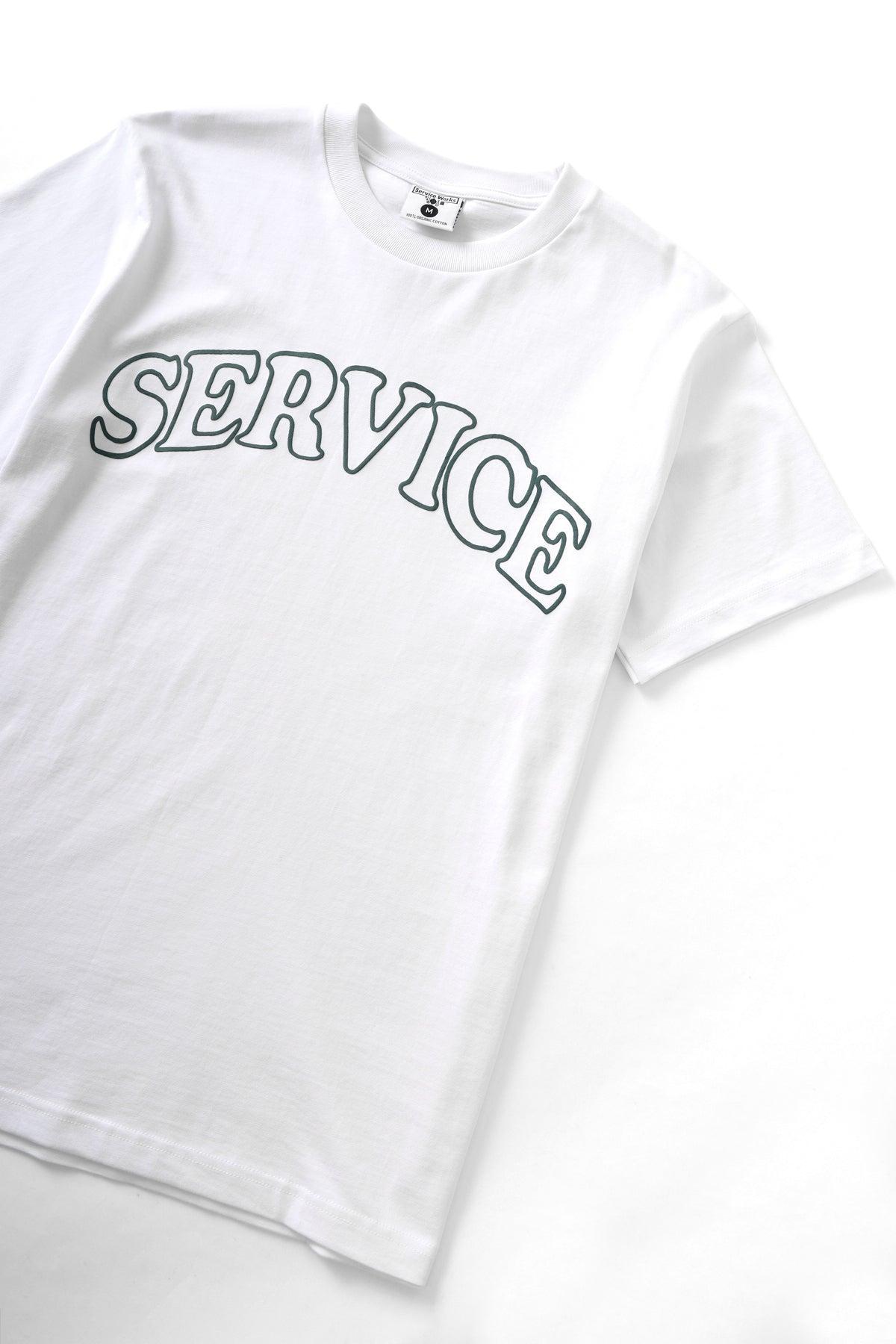 Service Works - Arch Logo Tee - White Product Image